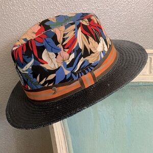 🍁🍁$29 SALE🍁🍁 ALFONSO D’ESTE traveler Panama mix media  hat made in Italy